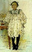 Carl Larsson portratt av martha winslow oil painting reproduction